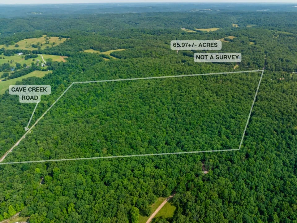 66± Acres off Cave Creek Road Close to Subdivision with Utilities in Batesville, AR