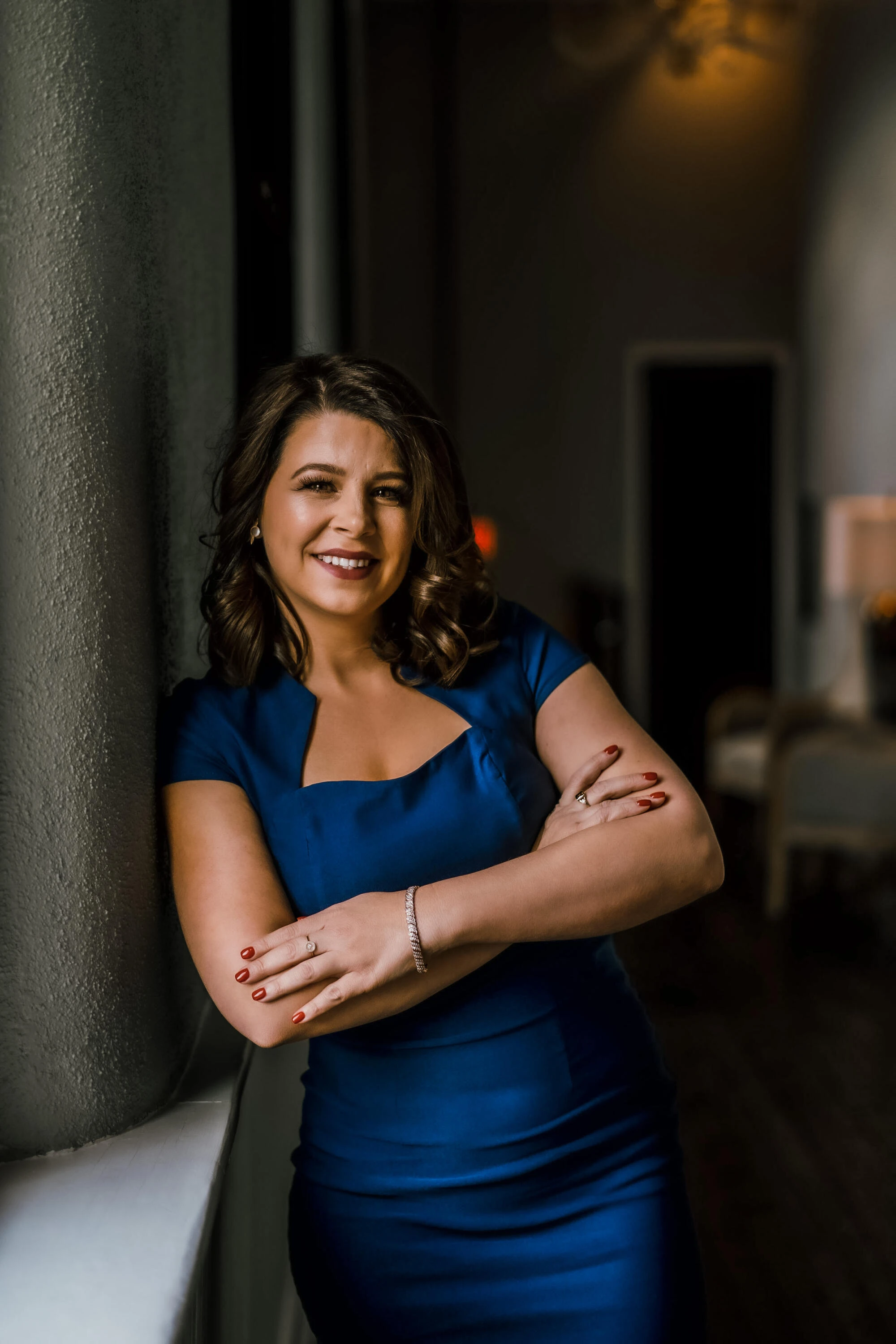 Sarah Perkins showcasing real estate in Arkansas